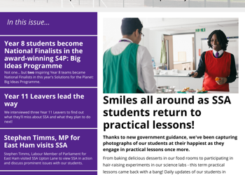 SSA Termly Newsletter - July 2021