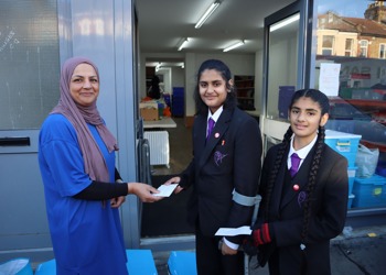 Stratford School Academy Students urge community to donate t...